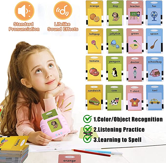 SMARTCARD™ | LECTEUR DE CARTES ÉDUCATIVES D’APPRENTISSAGE DE L’ANGLAIS Youpy Kids