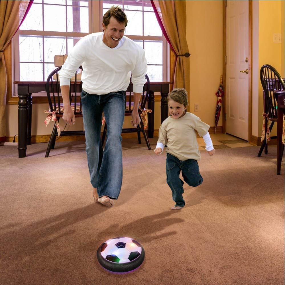 18cm Hovering Football Mini Toy Ball Air Cushion Suspended Flashing Indoor Outdoor Sports Fun Soccer Educational Game Kids Toys Youpy Kids