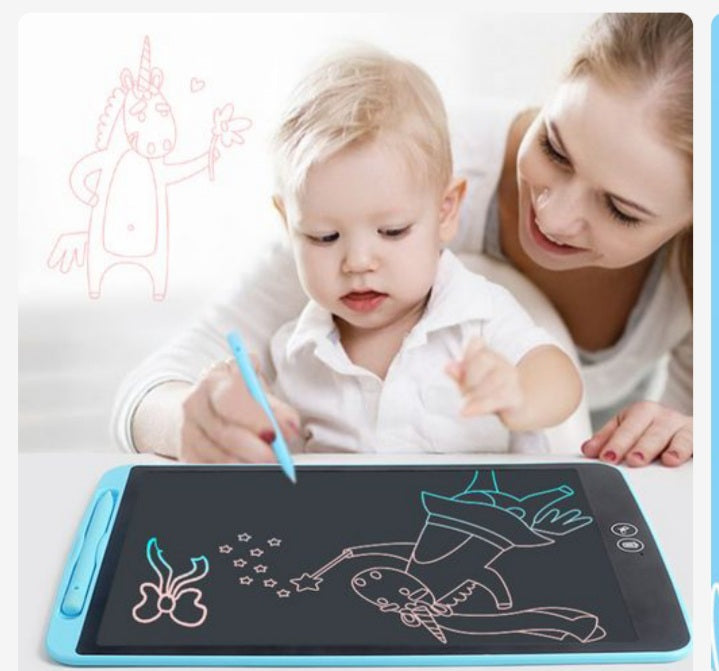 KidsPad™ | Tablette de dessin et d'écriture multicolore LCD Youpy Kids